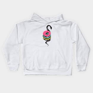 Snake Donut Kids Hoodie